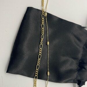 Dannijo Double chain anklet.